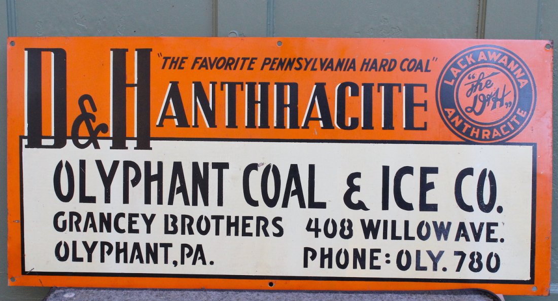 D&H Anthracite Coal Sign (1 of 1)