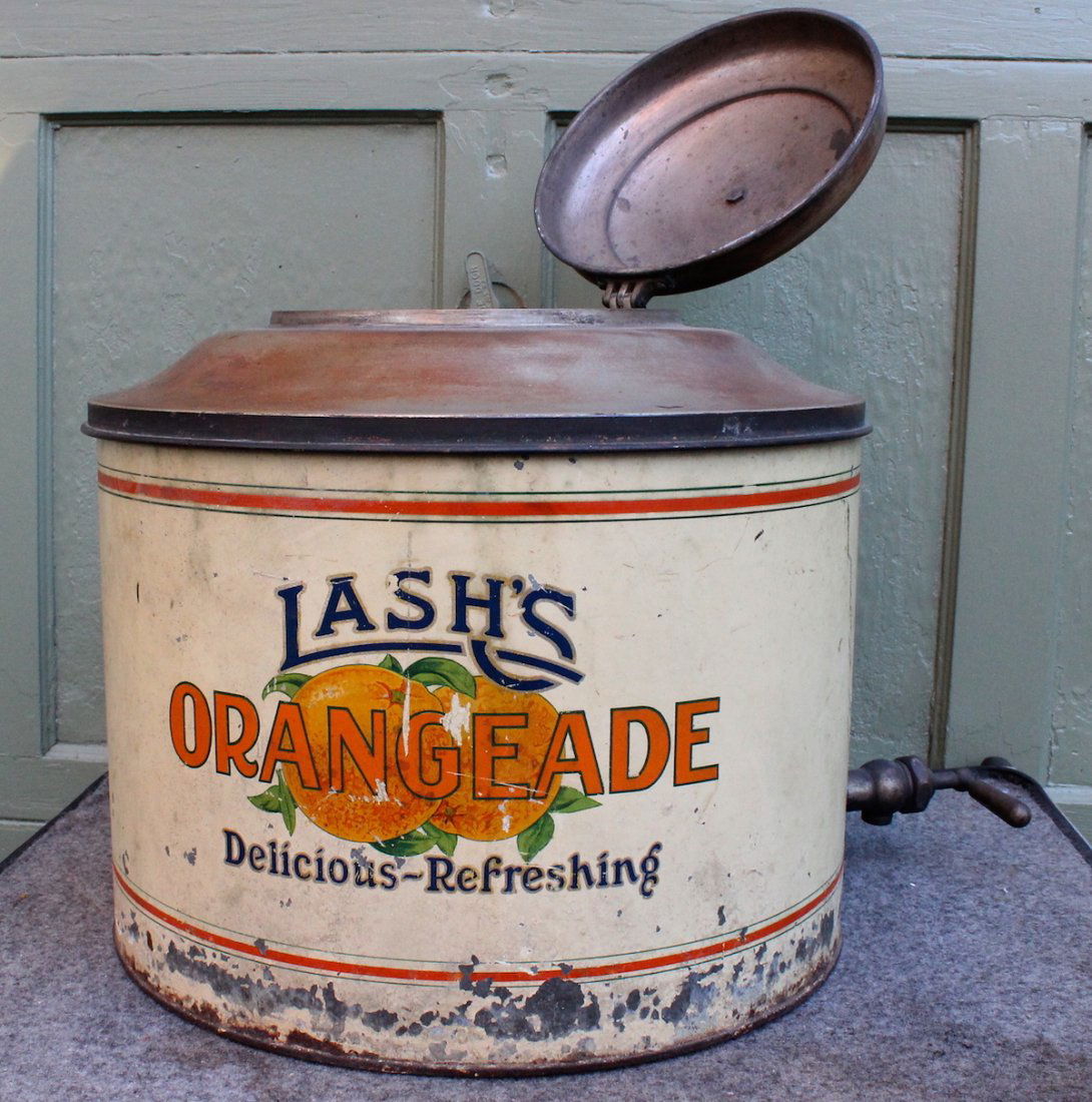 Lashs Orangeade Store Dispenser (1 of 2)