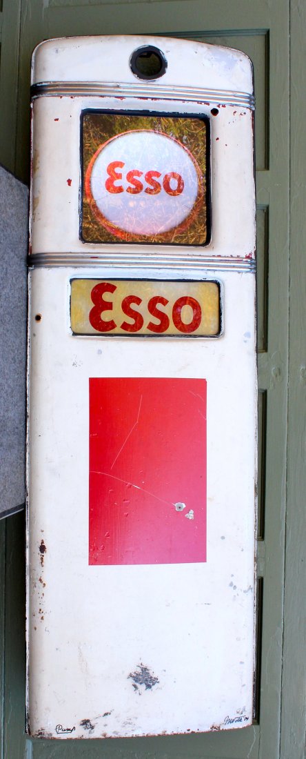 Esso Gasoline Pump Front Panel (1 of 2)