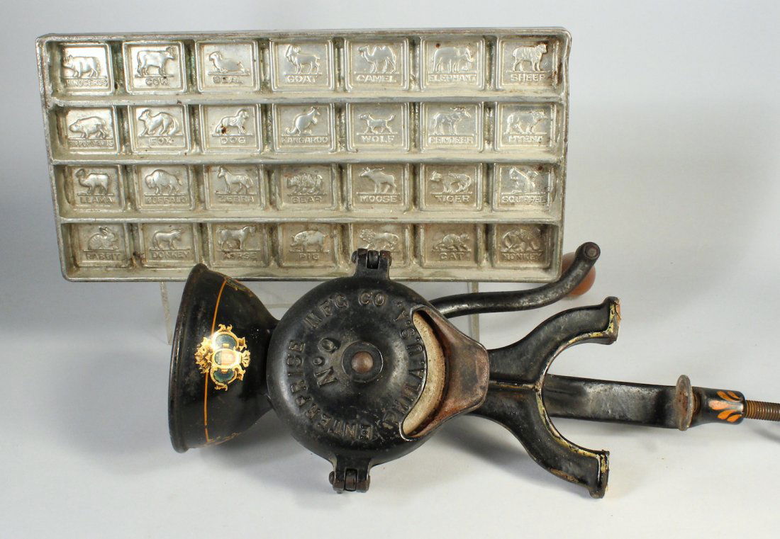 Enterprise Grinder & German Chocolate Animal Mold (1 of 2)