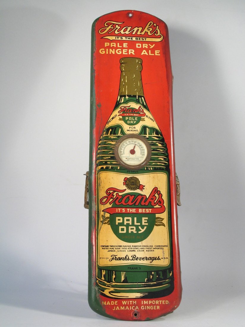 Franks Beverage Advertising Thermometer (1 of 4)
