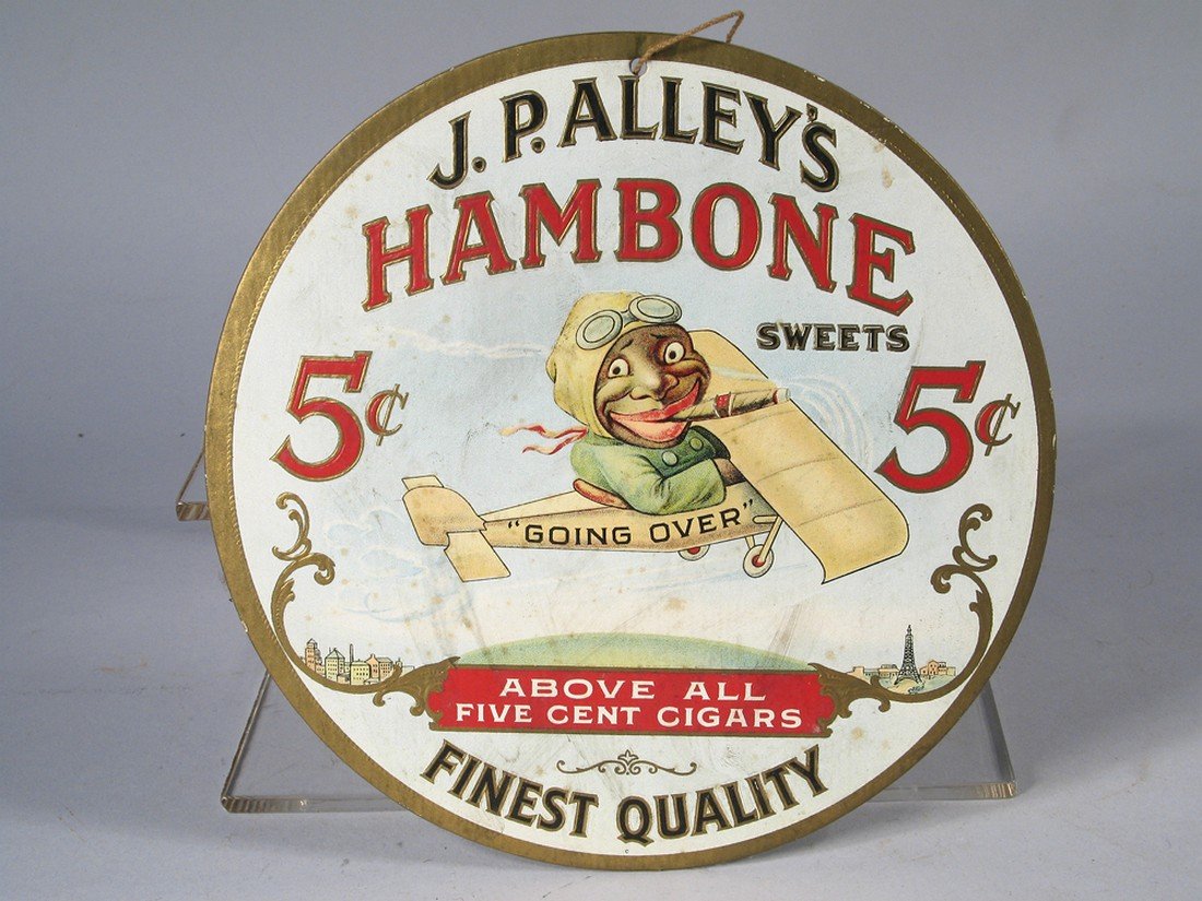 Hambone Cigar Advertising Sign (1 of 2)