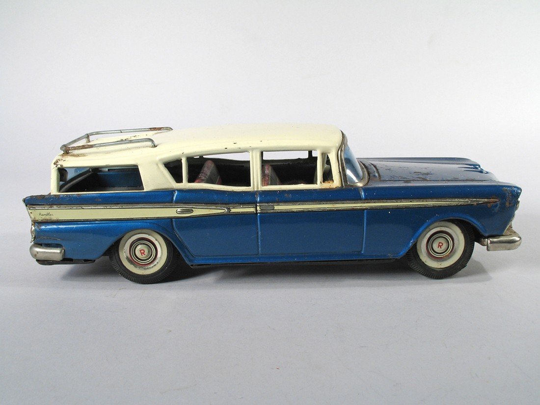 Bandai Rambler Wagon Tin Litho Japan (1 of 4)