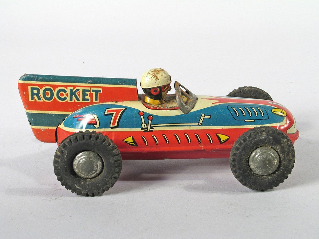 Rocket Racer Japan Friction Tin Litho (1 of 3)