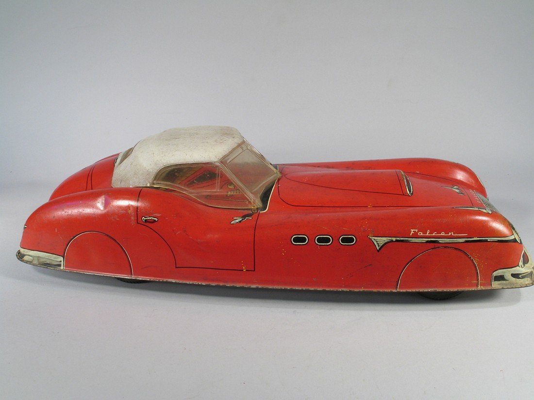 Marx Falcon Racer Tin Litho Large (1 of 4)