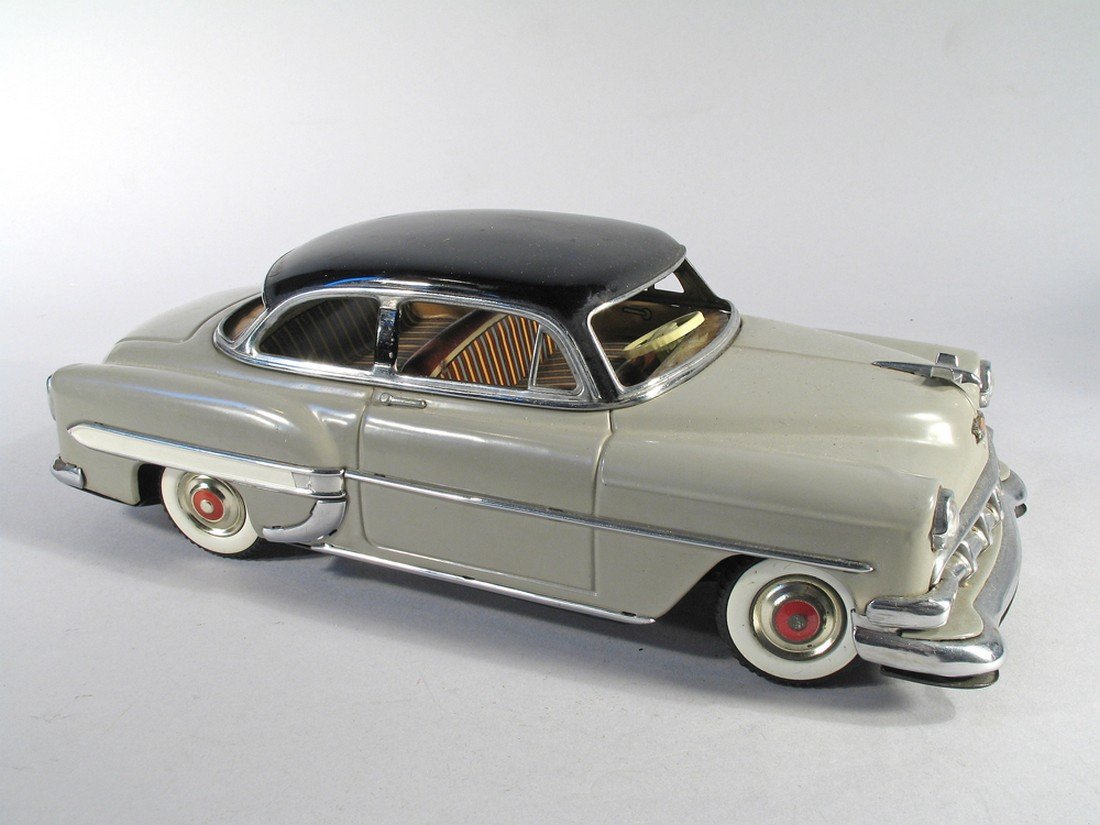 1954 Linemar Chevy Coupe Tin Japan (1 of 4)