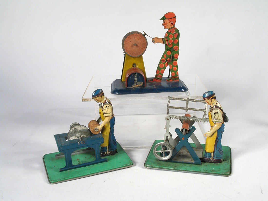 Strauss & German Tin Litho Steam Lot (1 of 3)