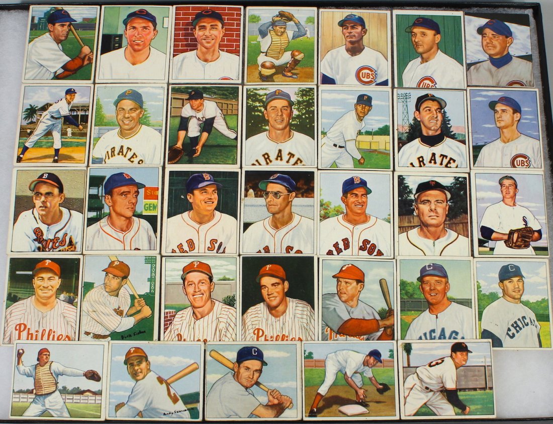 1950 Bowman Baseball Cards 33 Cubs, Pirates, Phillies & (1 of 1)