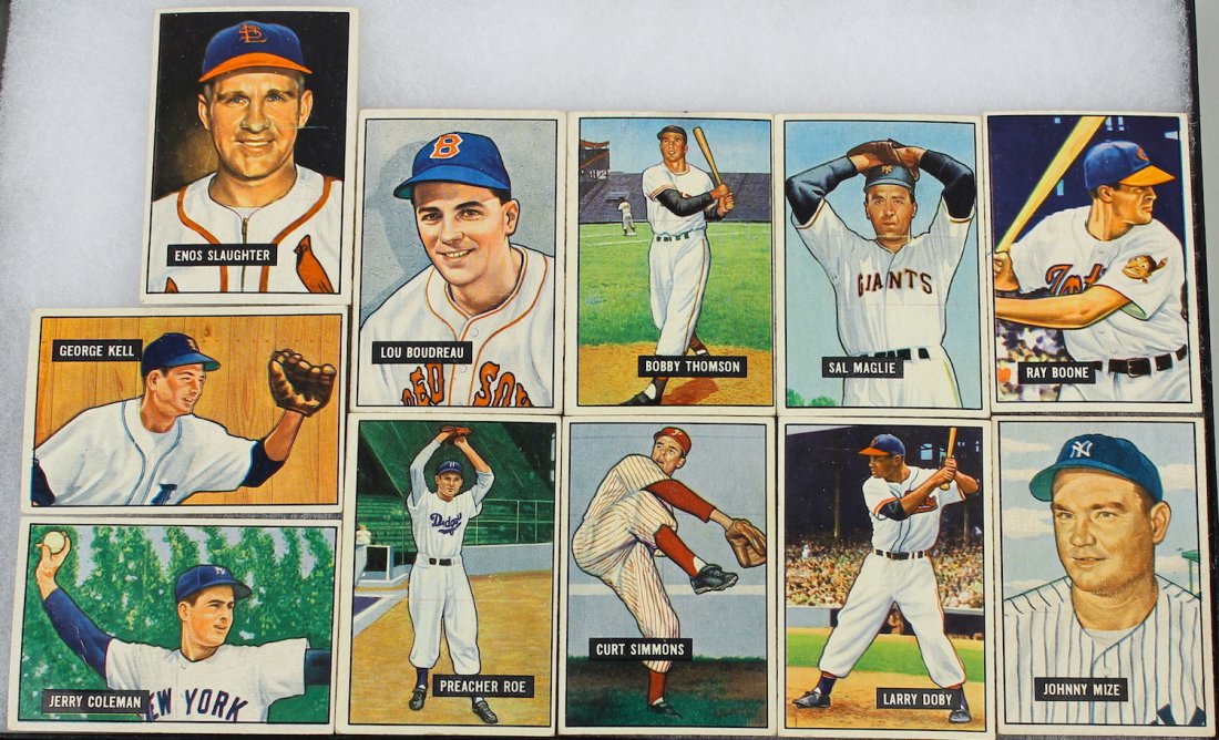 1951 Bowman Baseball Cards All Stars (1 of 1)