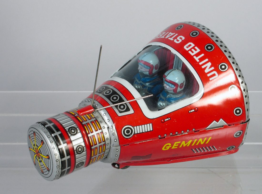 Horikawa SH Japan Tin Gemini Space Capsule (1 of 2)