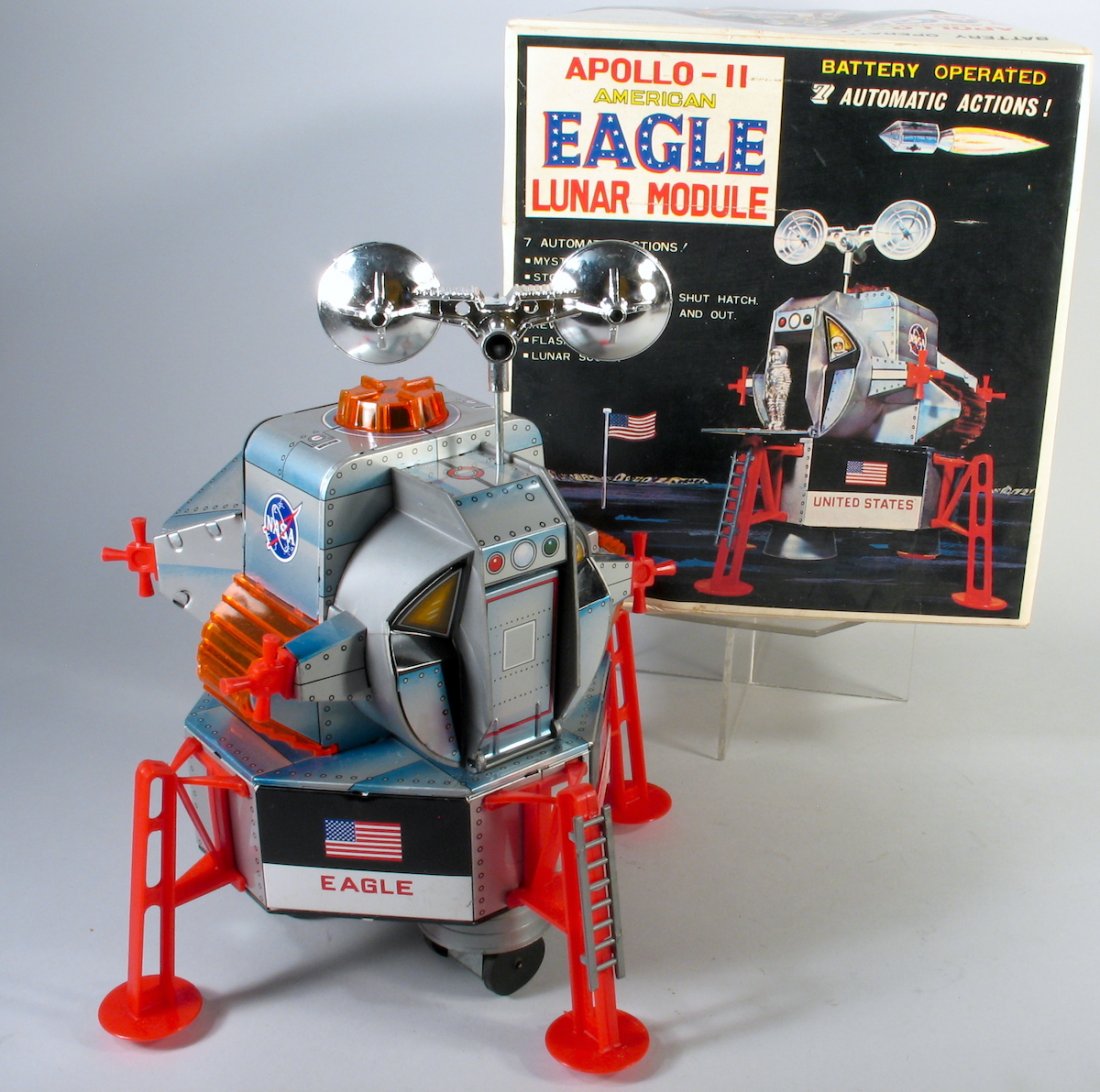 Japan Tin Daishin  Apollo 11 Eagle Lunar Module In (1 of 4)