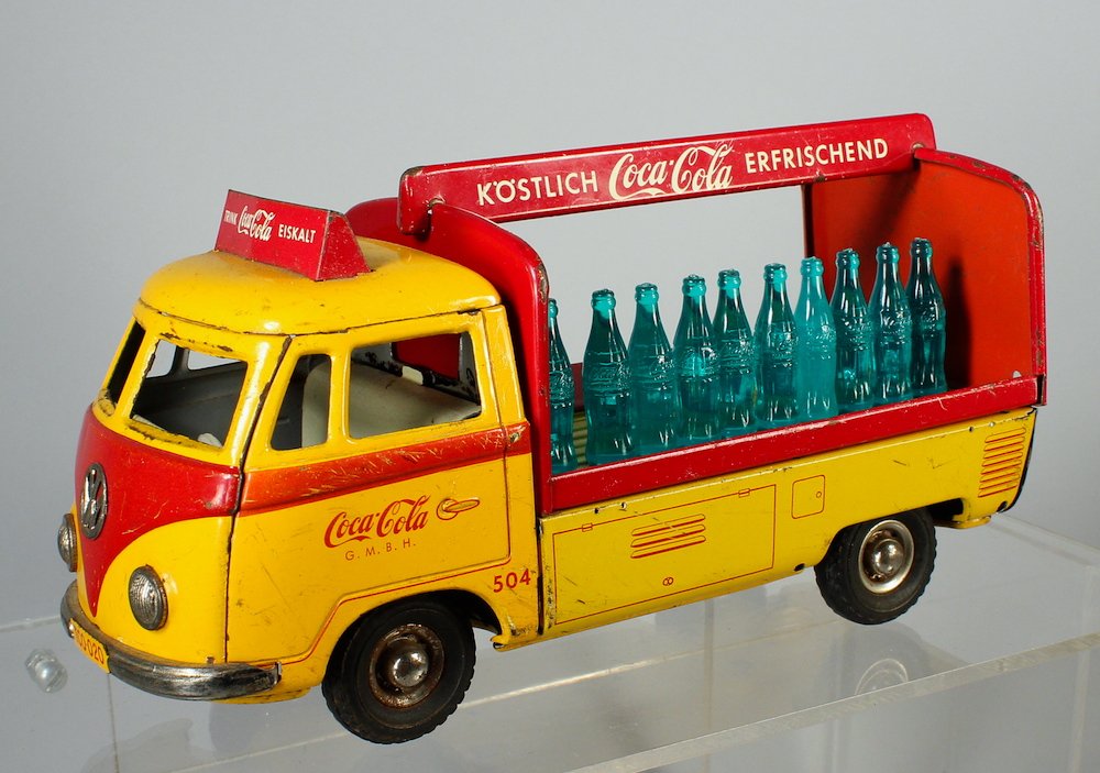Tipp German Tin Coca Cola VW Volkswagen (1 of 3)