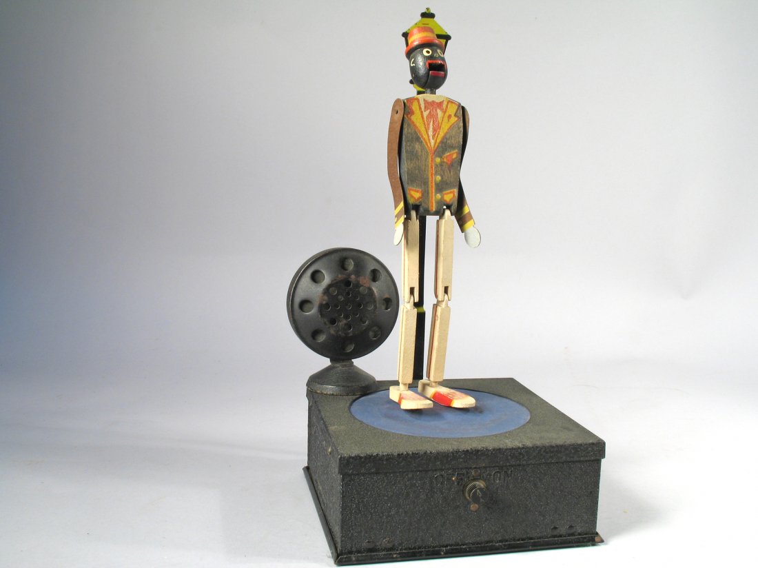 National Microphone Dancing Jigger Tin Litho (1 of 4)