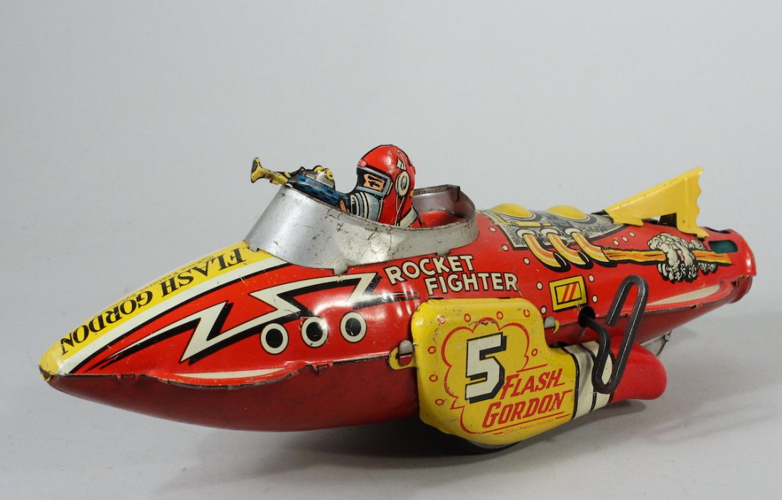Louis Marx Flash Gordon Rocket Fighter Space Ship (1 of 2)