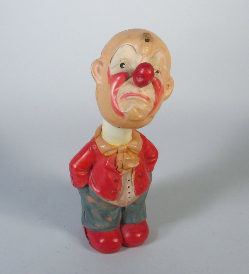 Japan Celluloid Clown Man with Giant Head Rising (1 of 2)