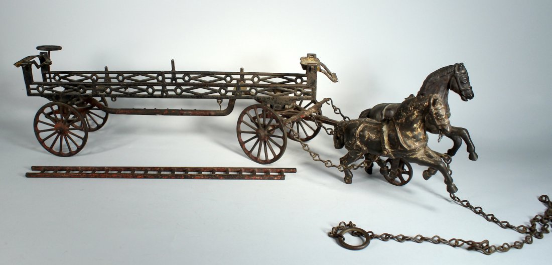 Carpenter Horse Drawn Fire Ladder Wagon (1 of 4)