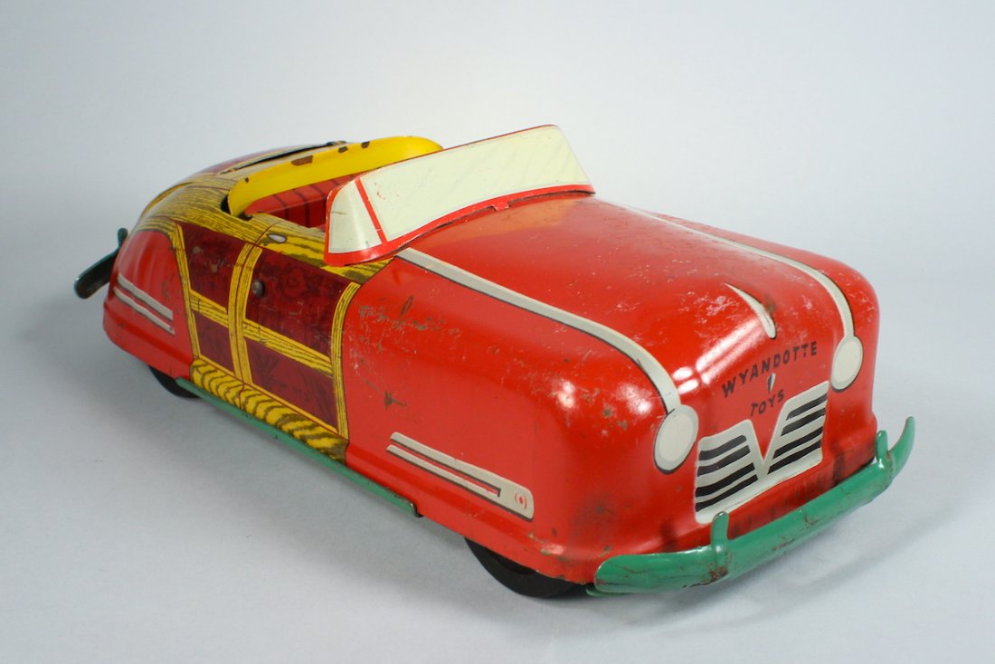 Wyandotte Pressed Steel Woody Convertible Roof Retracts (1 of 3)