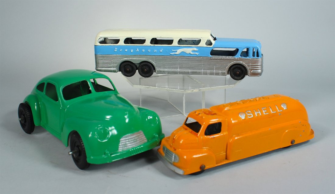 Three Diecast Toys TootsieToy and Others (1 of 2)