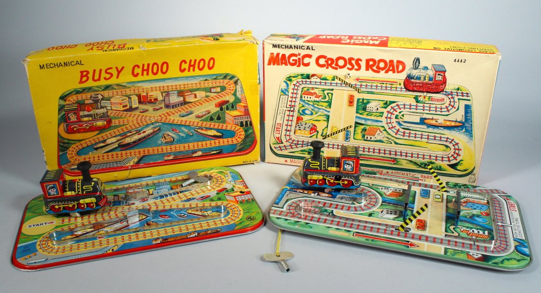 TPS Japan Tin Train Choo Choo Toys in the Box (1 of 3)