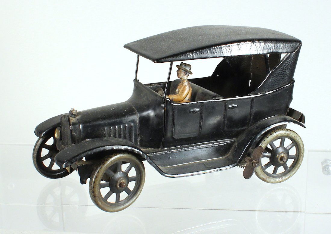 1920s Bing German Tin Model T Ford with Driver (1 of 3)