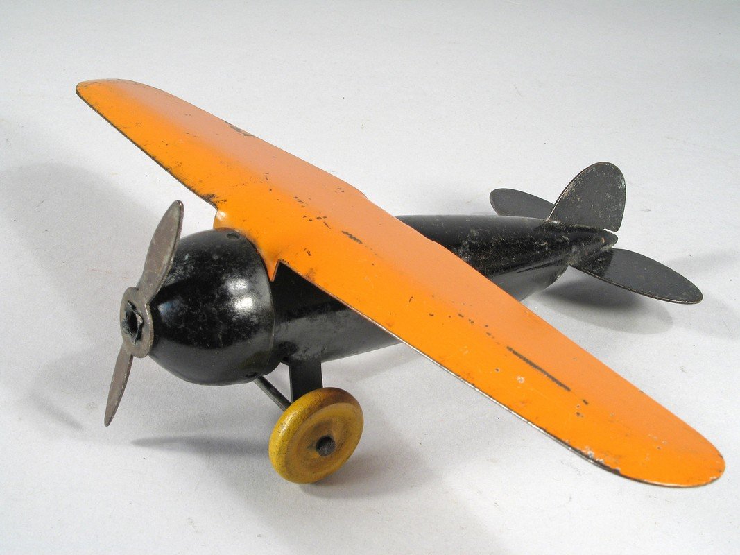 Wyandotte Lockheed High Wing Pressed Steel Airplane (1 of 3)