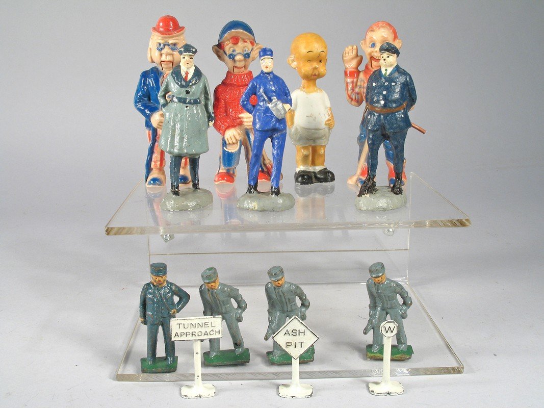 Henry, Howdy Doody, Cartoon Figure lot & Miners (1 of 2)