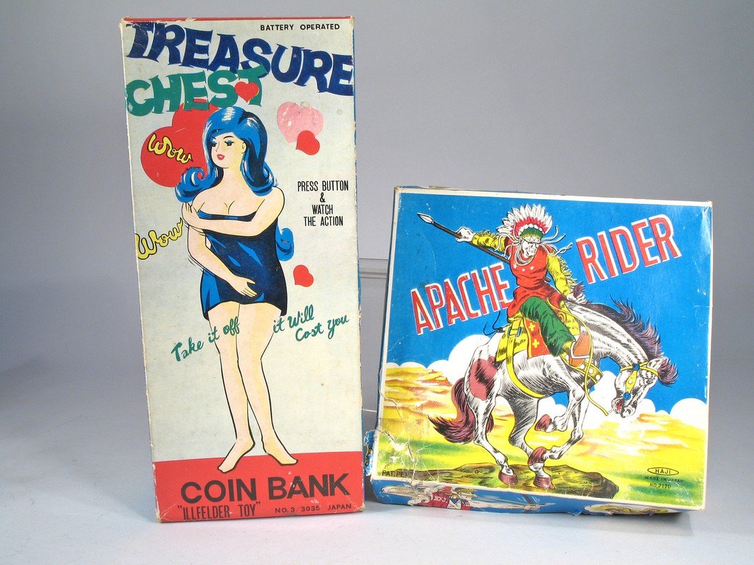 Treasure Chest and Apache Rider Batt Op Haji Japan In (1 of 2)