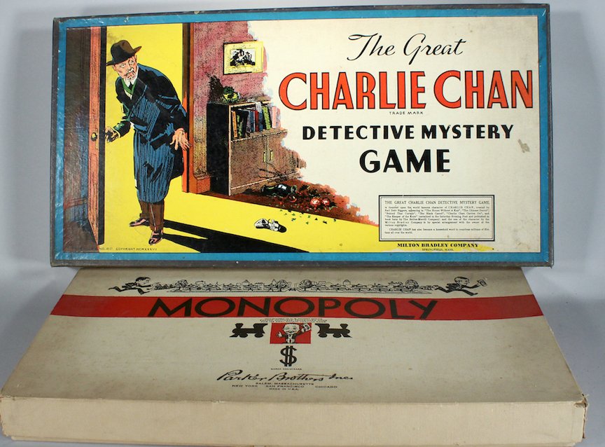 1930s Charlie Chan And Monopoly Games (1 of 4)