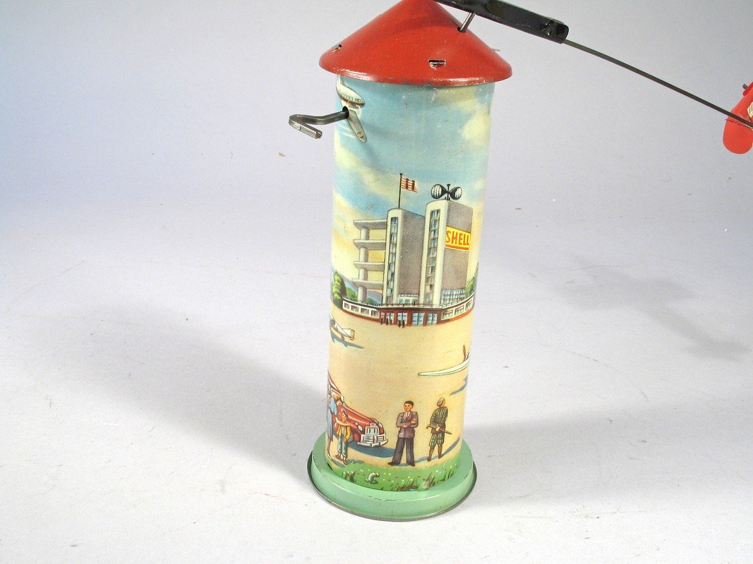 Technofix Einfalt German Tin Litho Airport & Airplanes (1 of 3)