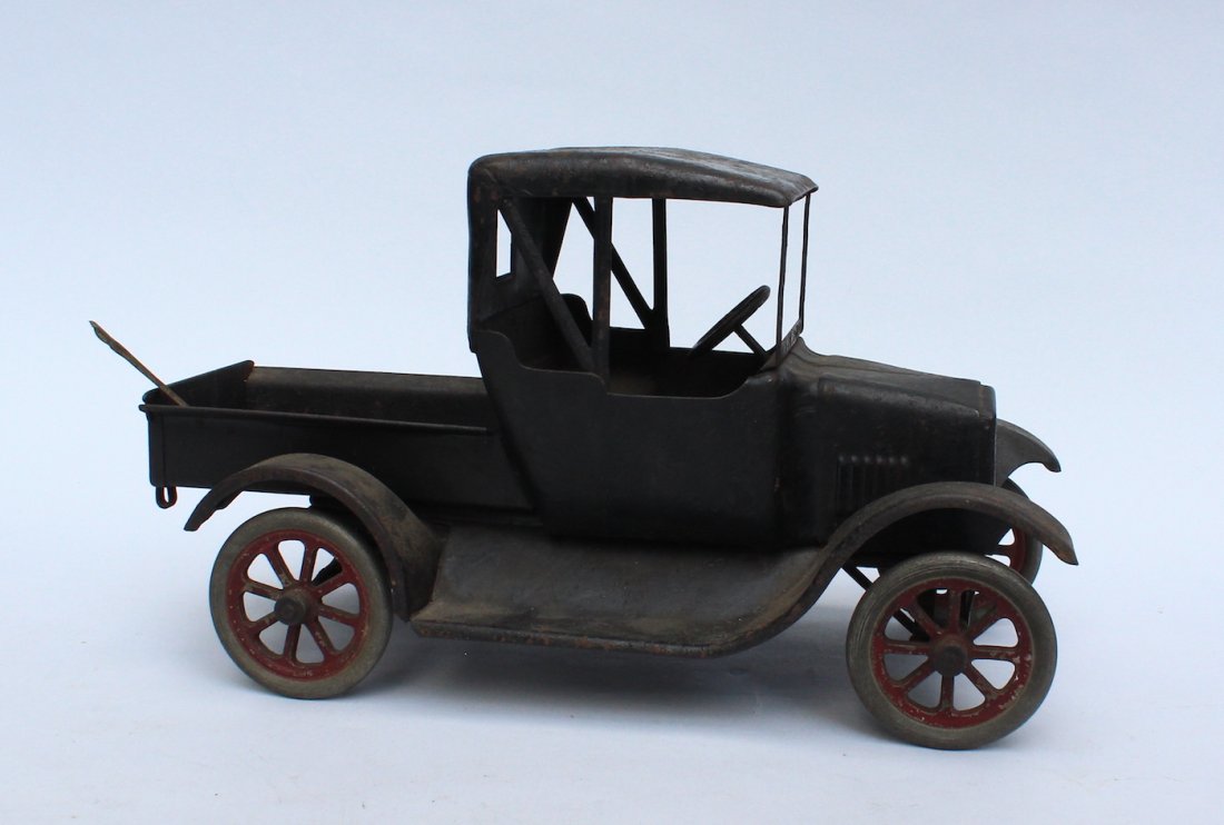 1920s Buddy L Pressed Steel Flivver Pick Up Truck (1 of 4)
