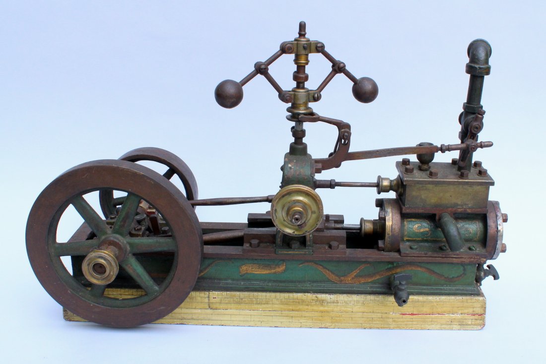 Steam Engine Large Scale Metal Model (1 of 4)