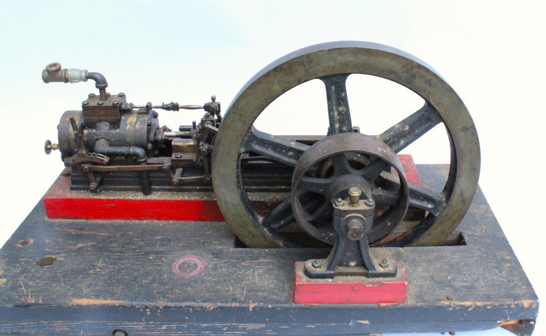 Steam Engine Large Scale Metal Model (1 of 5)