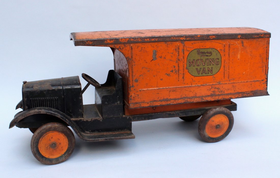 1920s Sonny Pressed Steel Moving Van (1 of 4)