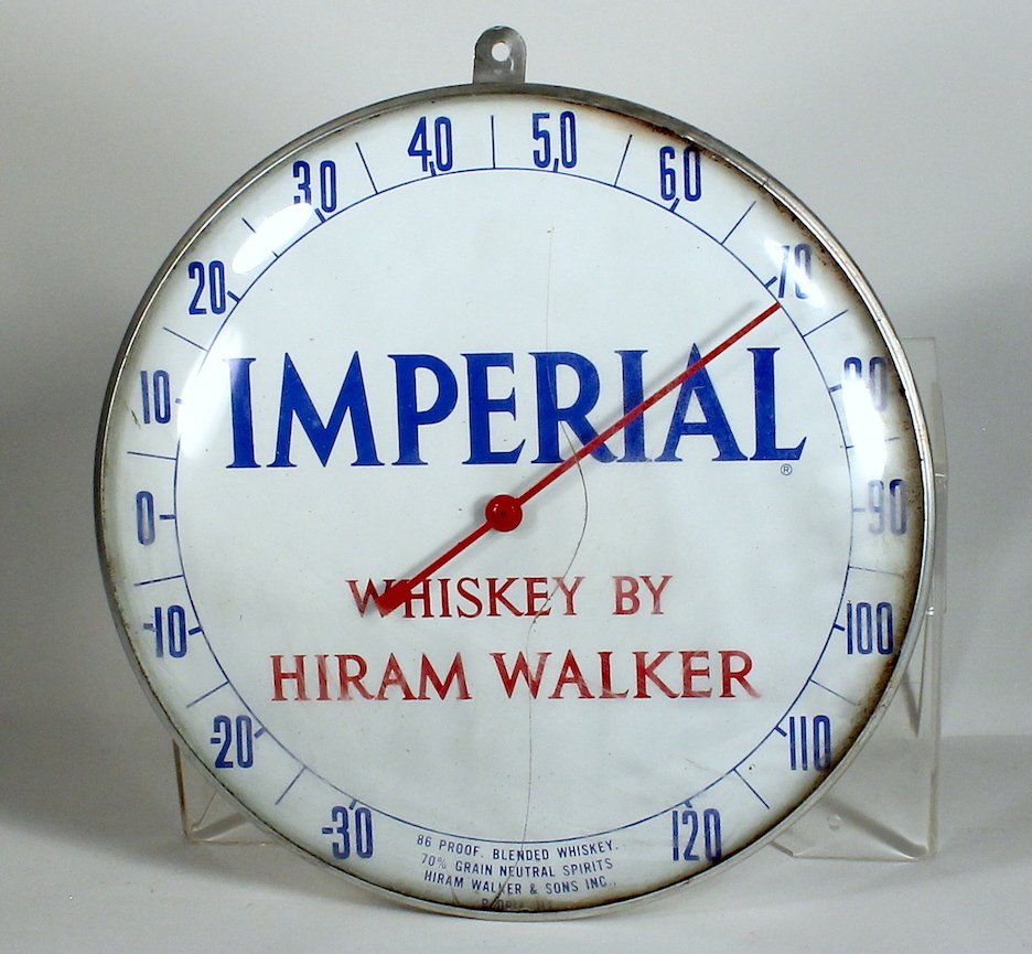 Hiram Walker Imperial Whiskey Thermometer (1 of 3)