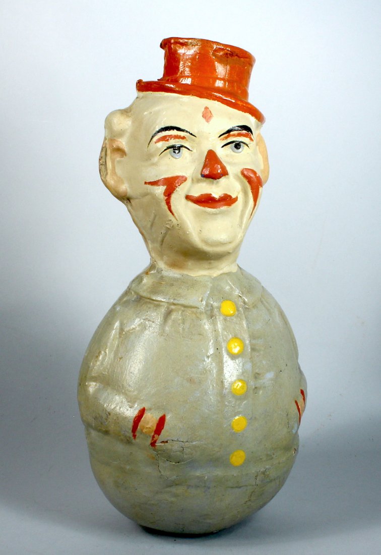 Schoenhut Clown Roly Poly with Top Hat (1 of 3)