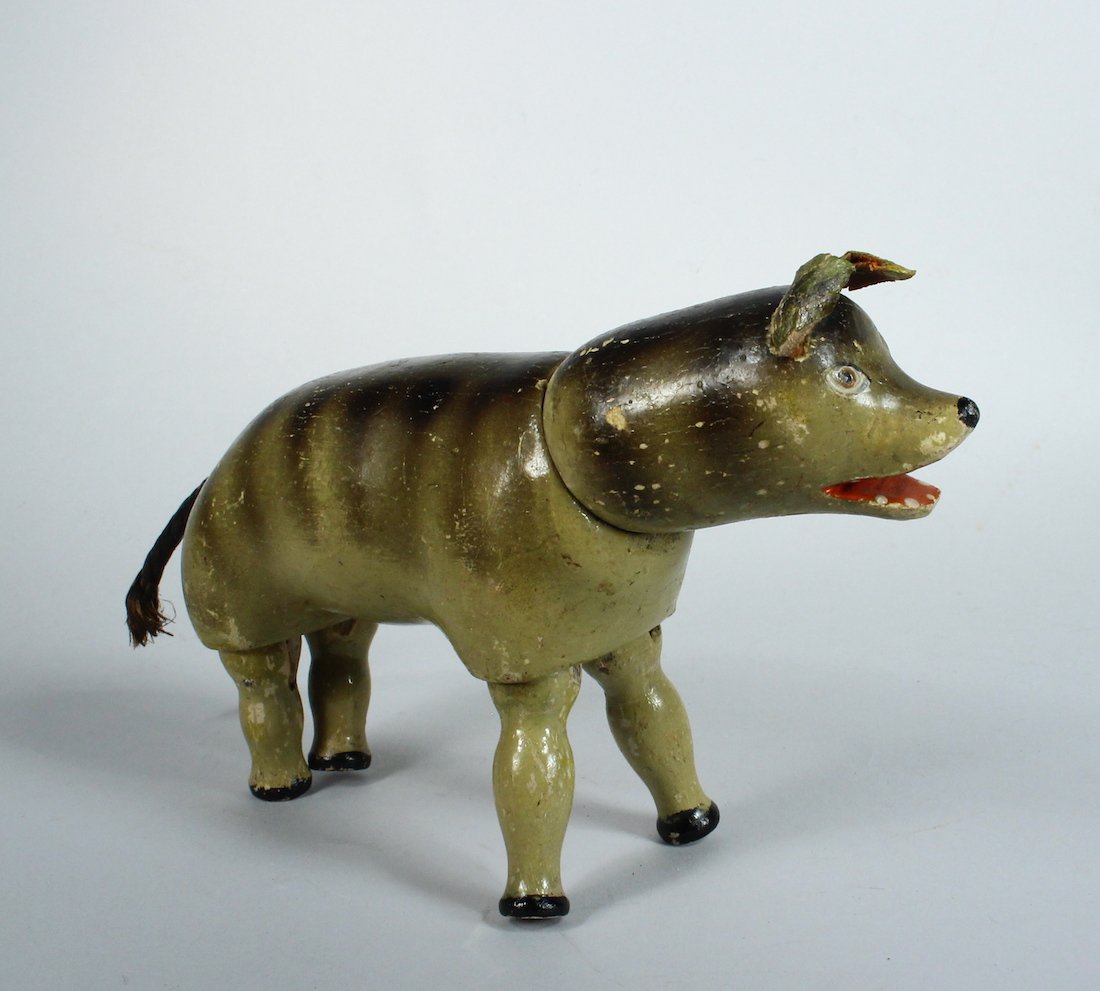 Schoenhut Humpty Dumpty Circus Hyena (1 of 3)