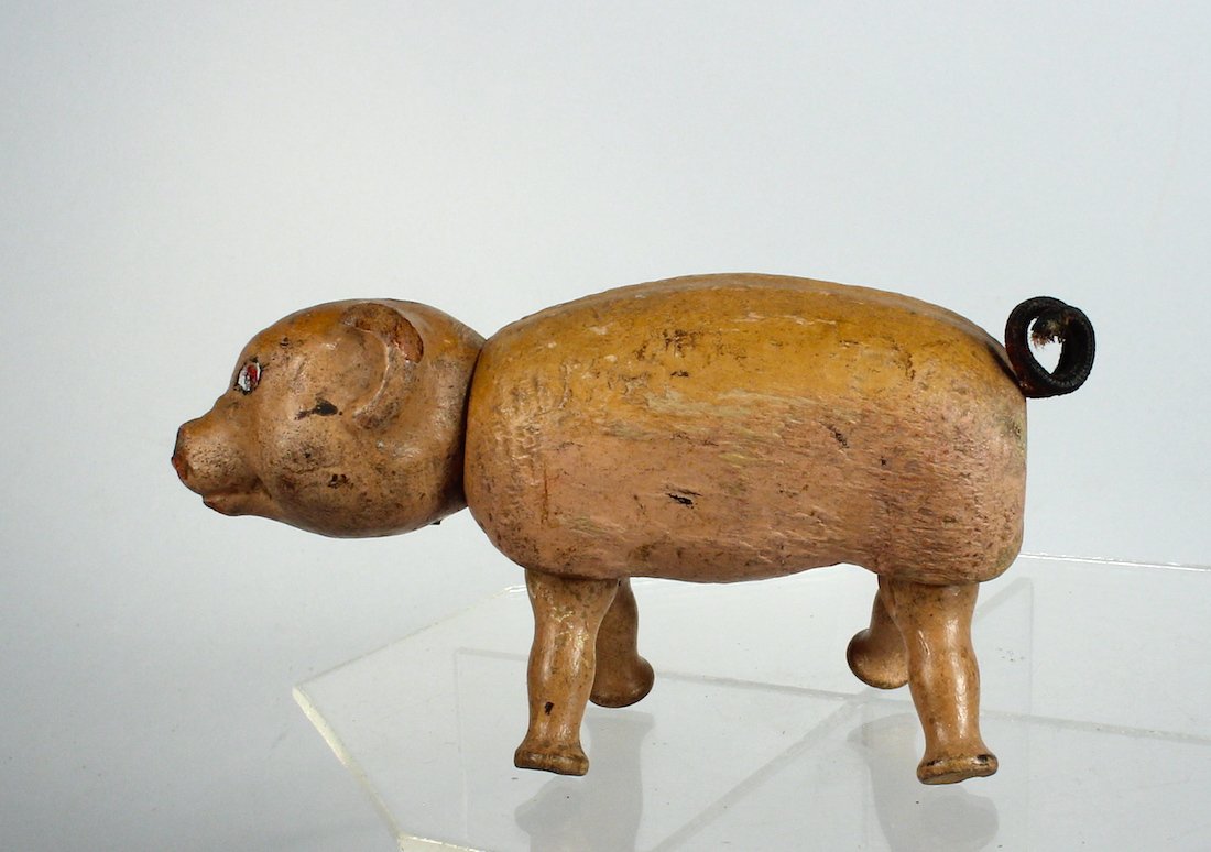 Schoenhut Circus Miniature Pig (1 of 2)