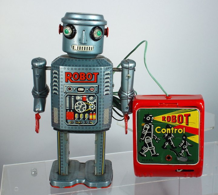 MT Japan Tin Robot R35 with Robot Control Box (1 of 3)
