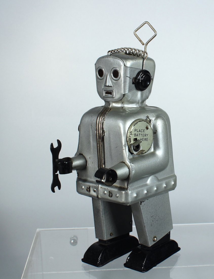 1950s TN Japan Tin Zoomer Robot (1 of 3)