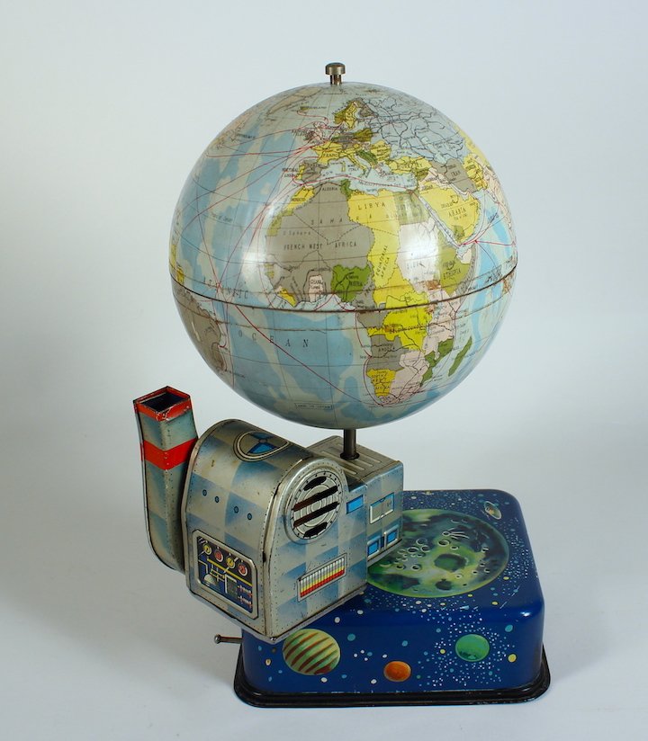 SH Horikawa Space Globe Satellite in Orbit (1 of 4)