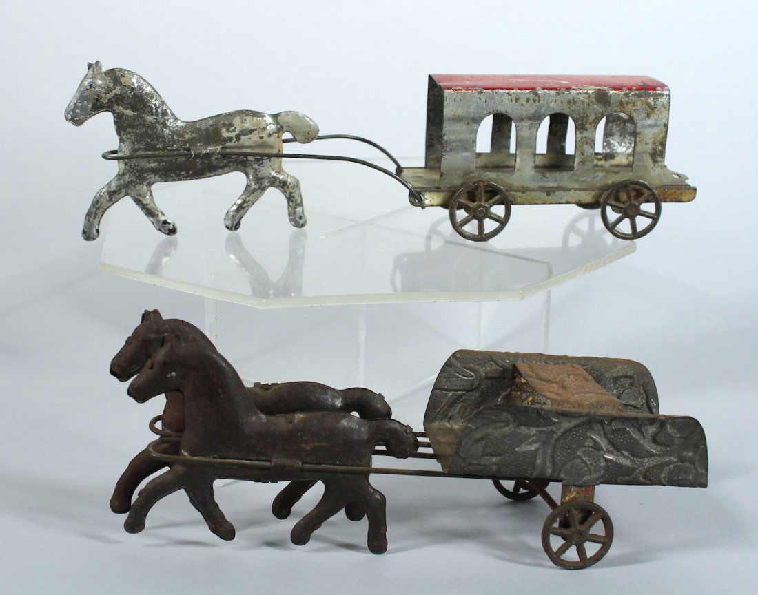 2 Early Horse Carts 19th Century Meriam/Fallows (1 of 3)