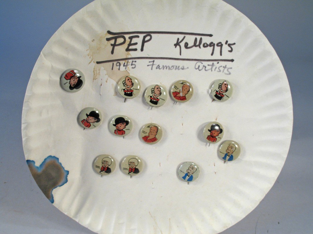 Kelloggs Cereal Premium Pinback Lot (1 of 5)