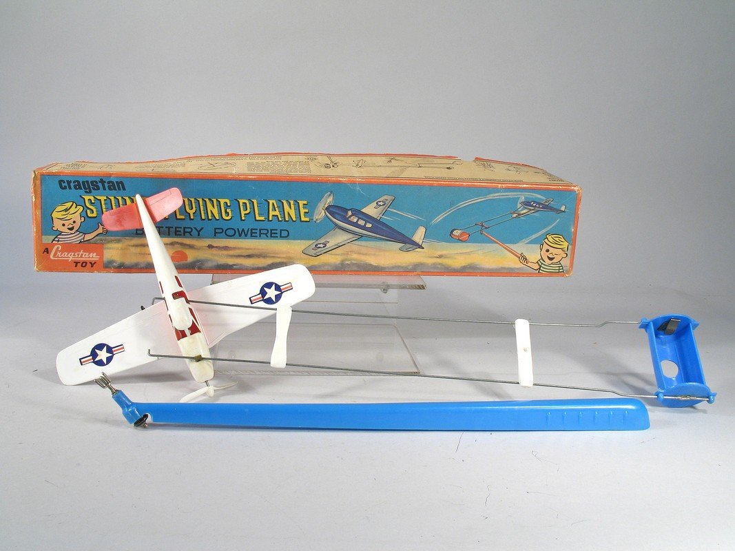 Cragston Tin Litho Stunt Flying Plane Box (1 of 3)