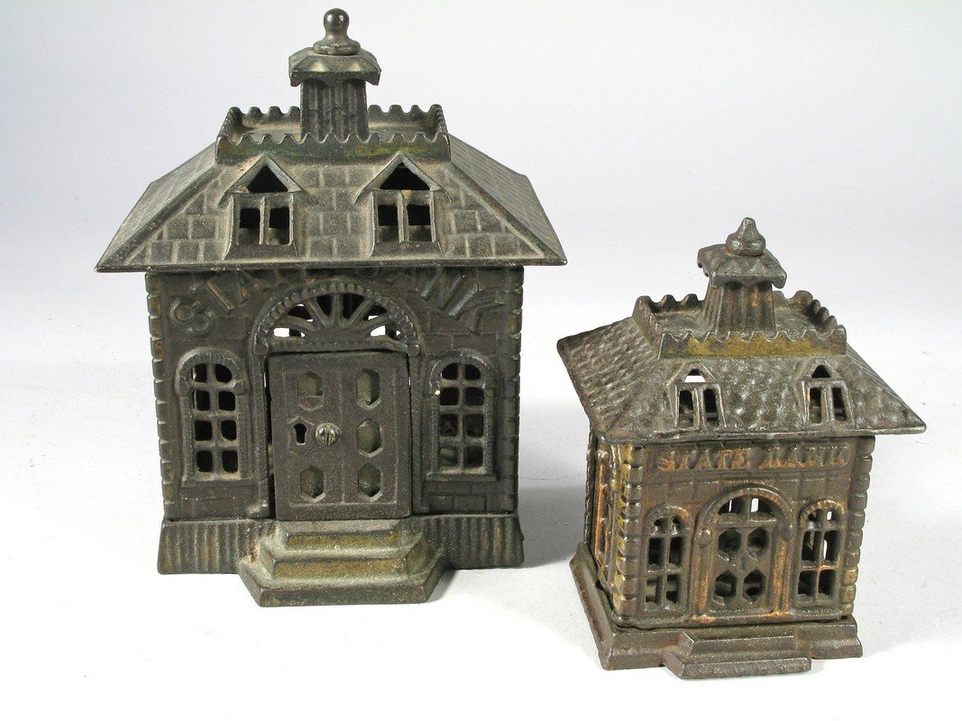 Cast Iron Still Bank Building Lot (1 of 3)