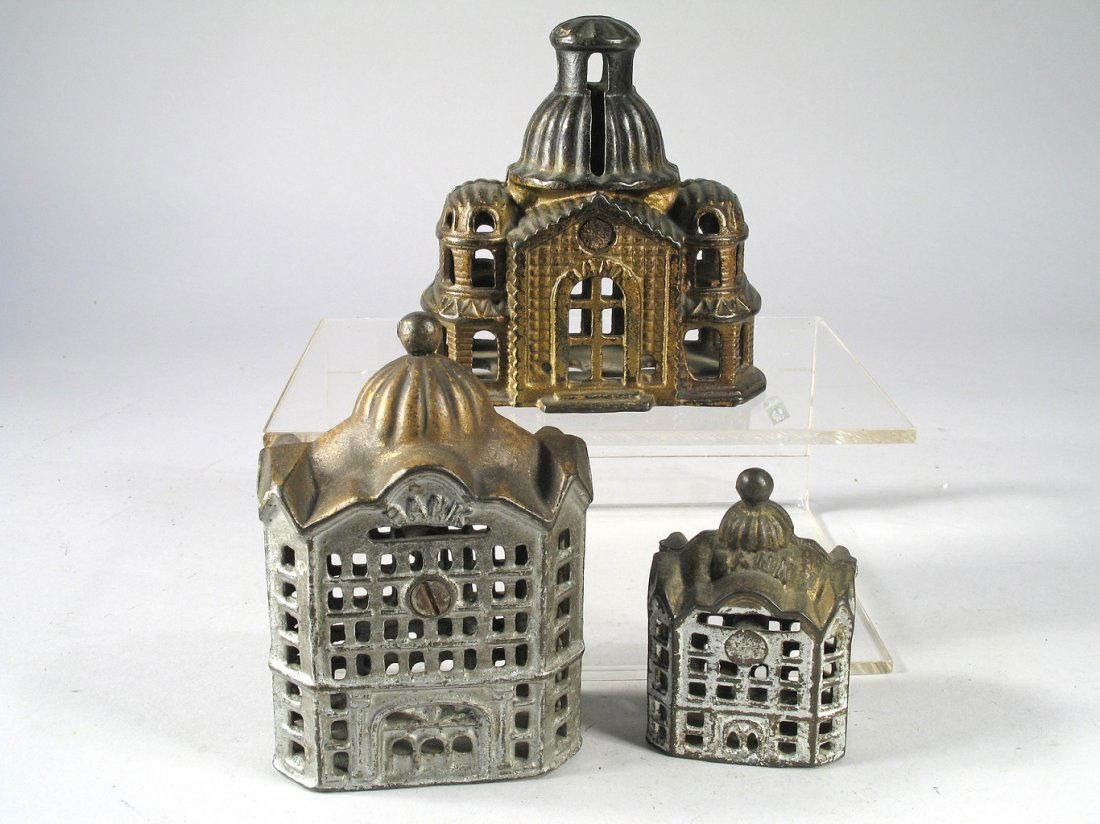 A.C. Williams Still Bank Buildings Lot Cast Iron (1 of 2)