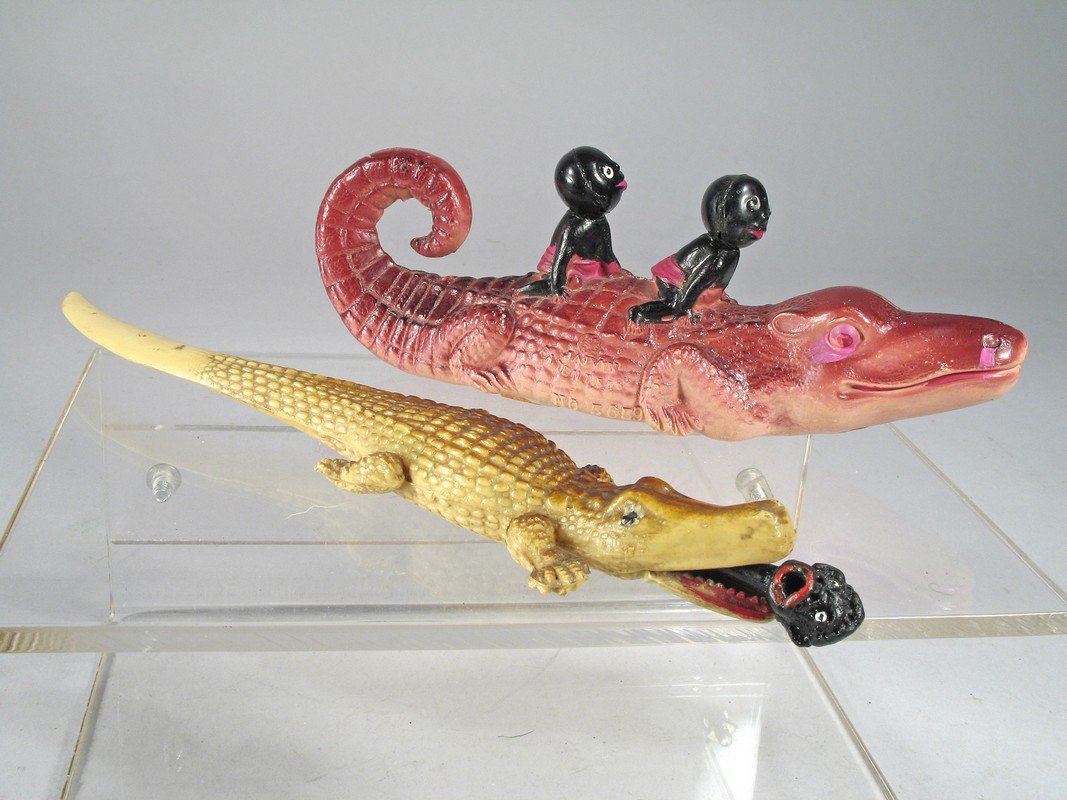 Celluloid Alligators and Black Figures Lot (1 of 2)
