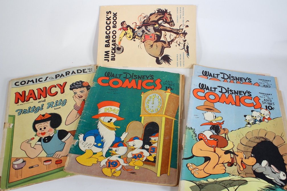 1940s Nancy & Walt Disney Comics (1 of 1)