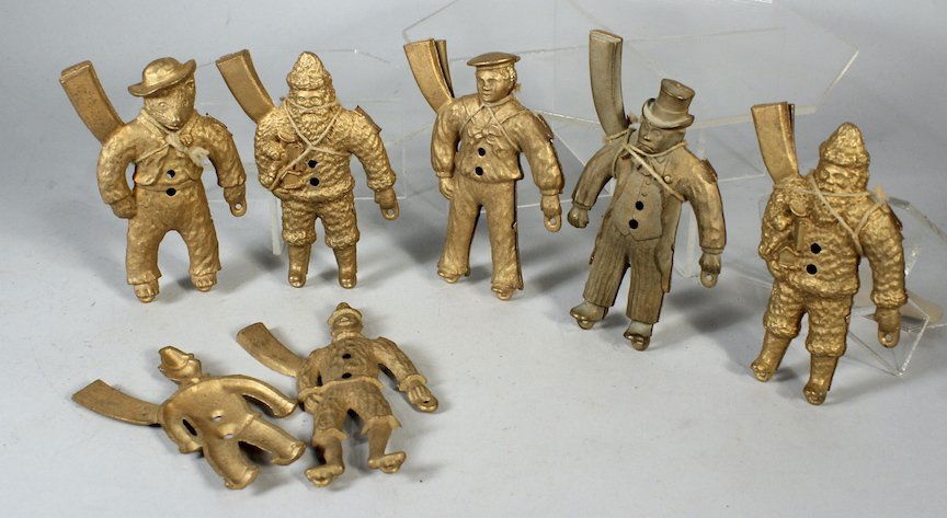 1900s Santa, Jiggs, Sailor, Bear Toy Molds (1 of 2)