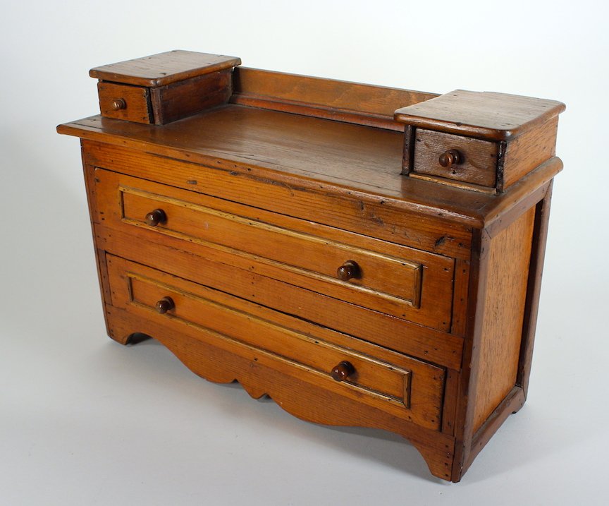 Handmade Pine Doll Bureau with Drawers. (1 of 4)