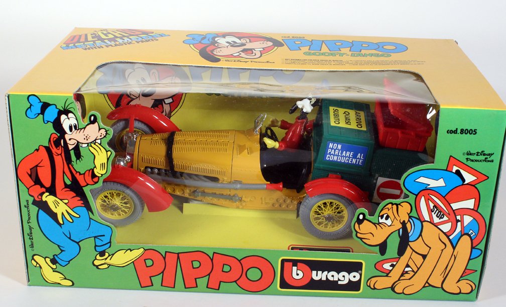 Pippo Walt Disneys Car Goofy Mickey Burago (1 of 2)